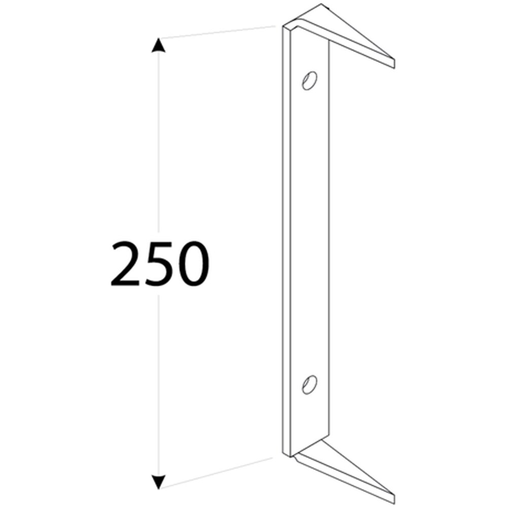 Scoaba DMX 4630, otel, 250 x 5mm