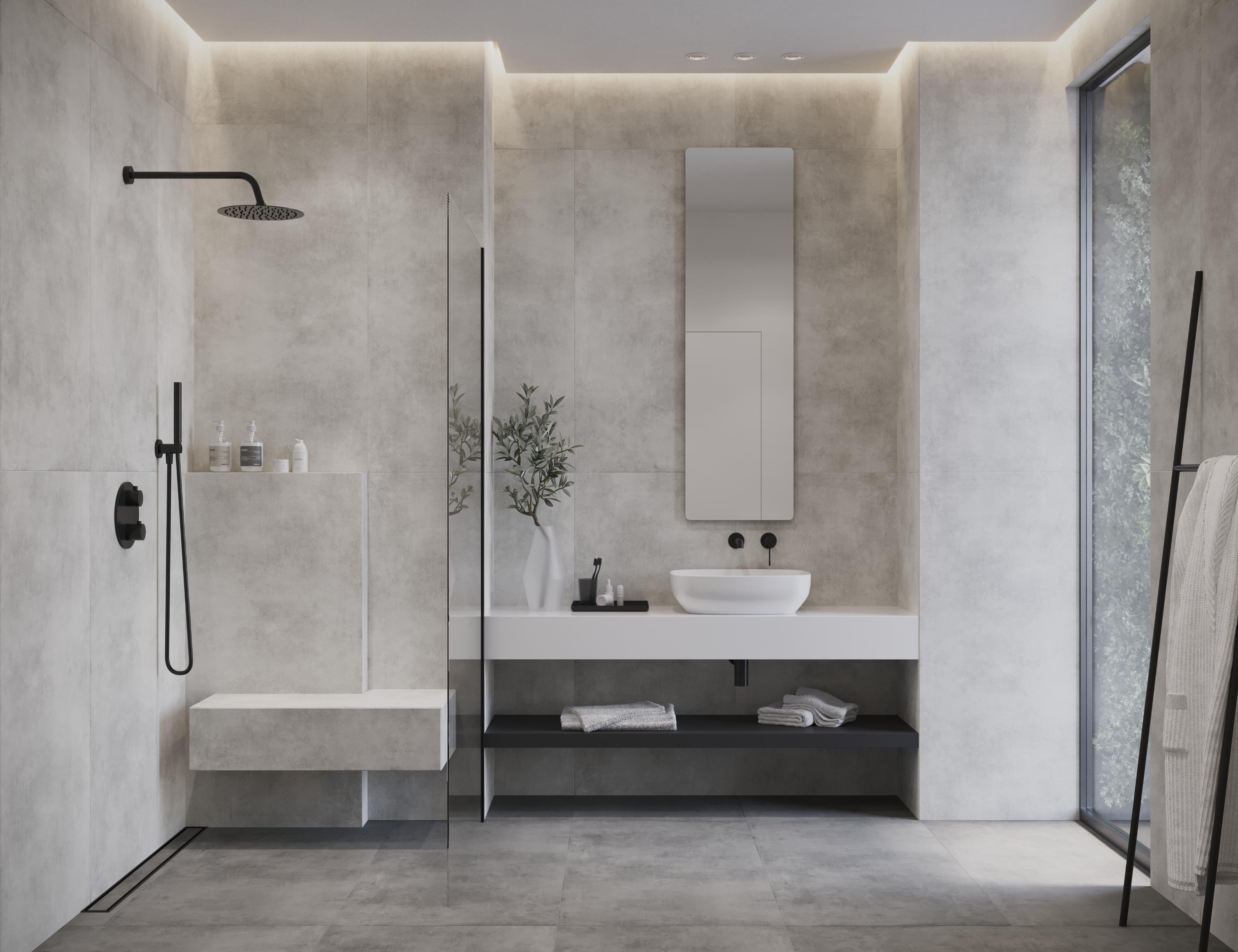 Gresie Cersanit Eco Fantastic, crem, interior/exterior, 120 x 60 cm, 1.43 mp/cutie, PEI 4