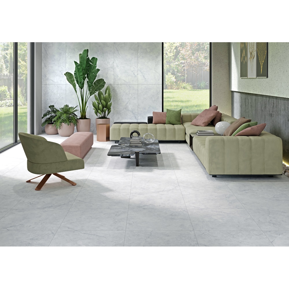 Gresie exterior/interior Cersanit Everstone Stone, 59.8 x 119.8 cm, 1.43 mp/cutie, gri