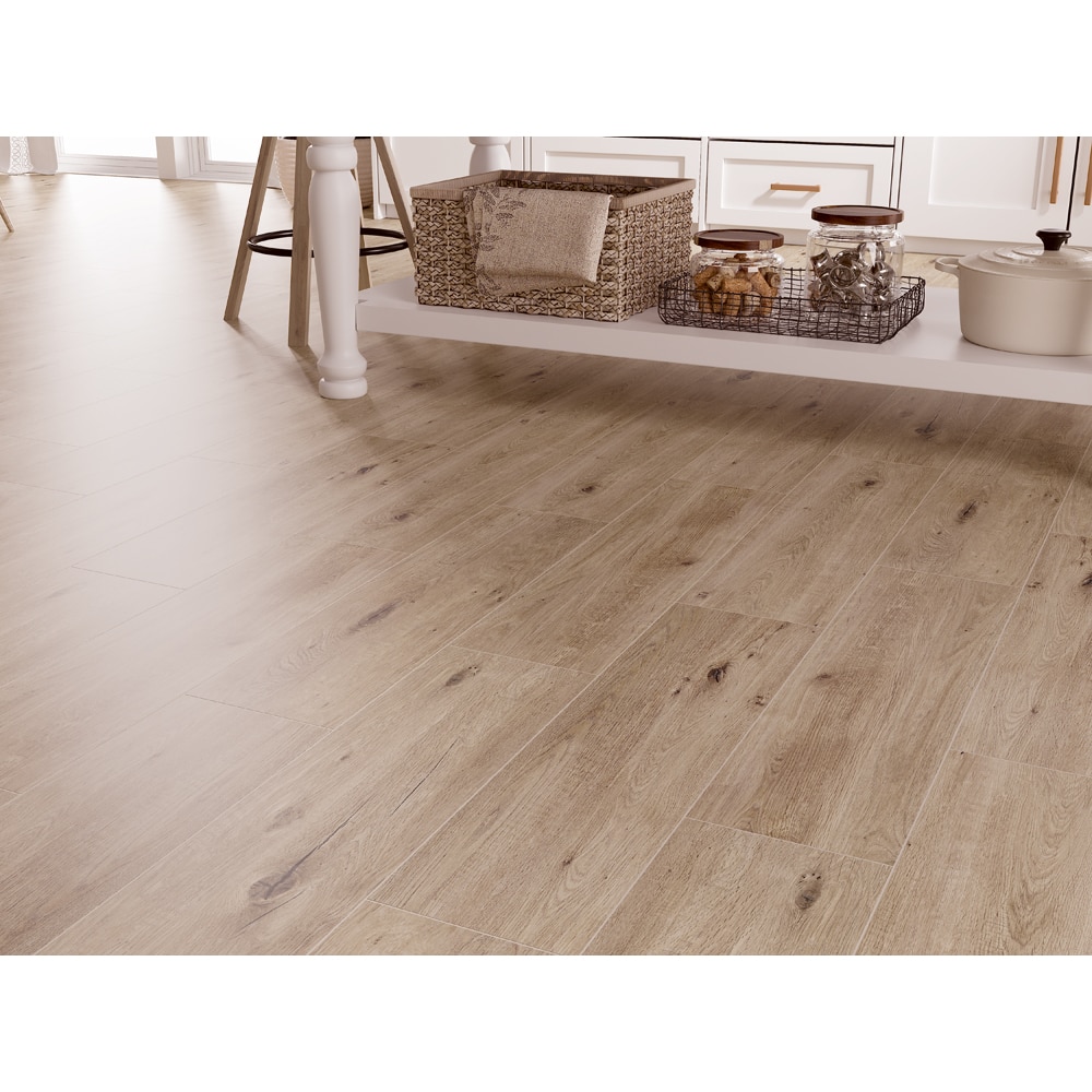 Gresie interior/exterior Cersanit Forwood, 60 x 18.5 cm, 1 mp/cutie, maro deschis