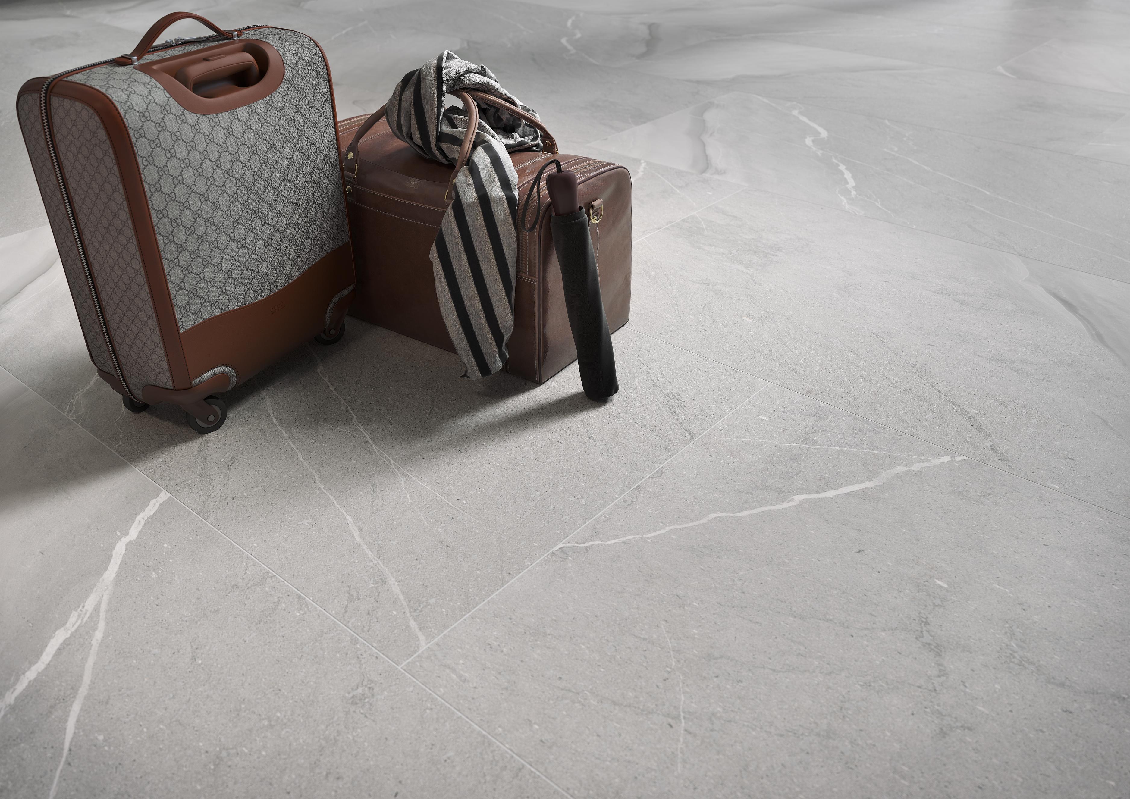 Gresie Cersanit Lake Stone, gri, interior/exterior, 120 x 60 cm, 1.43 mp/cutie, PEI 4