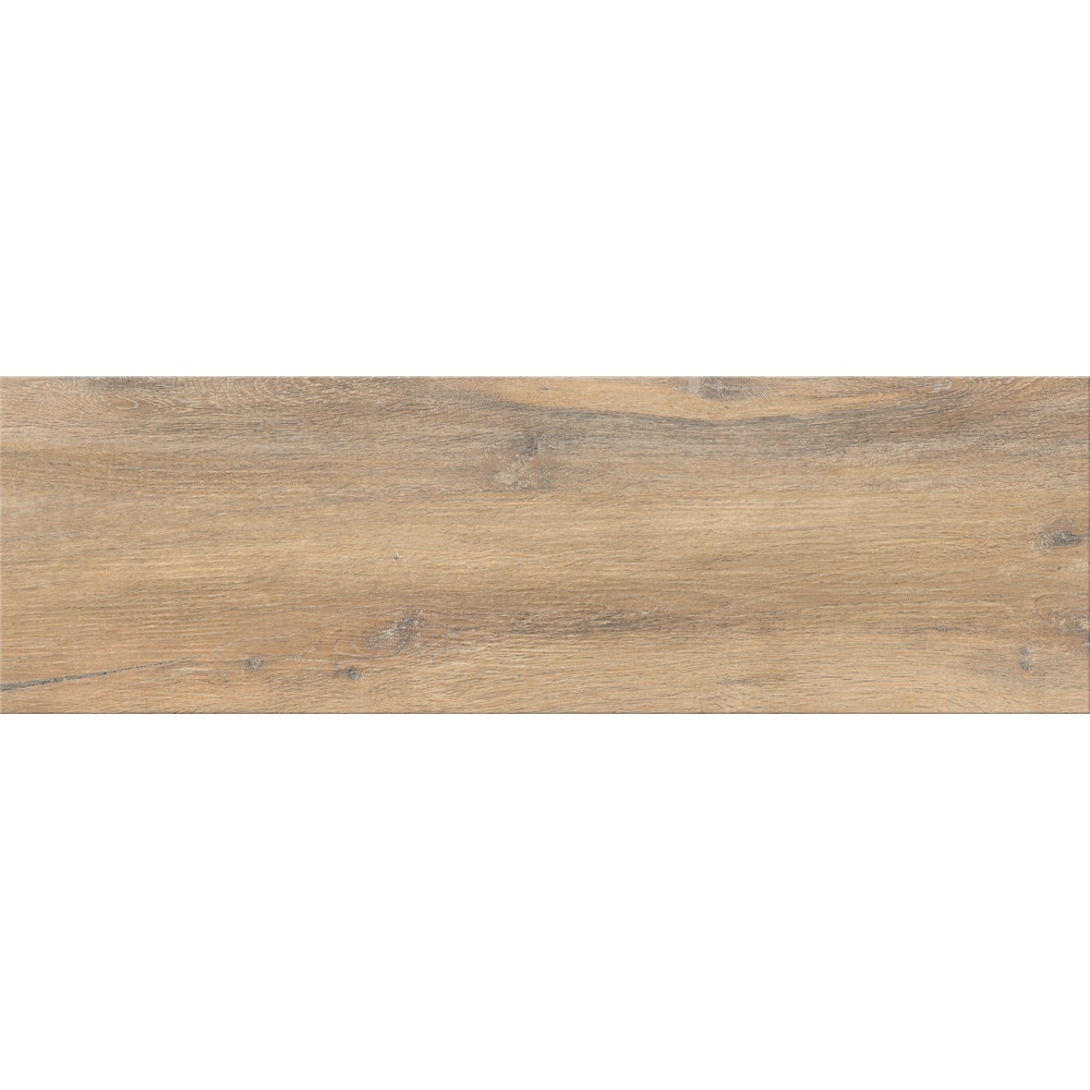 Gresie interior/exterior Cersanit Stampwood, 60 x 18.5 cm, 1 mp/cutie, maro
