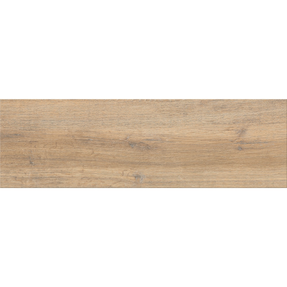 Gresie interior/exterior Cersanit Stampwood, 60 x 18.5 cm, 1 mp/cutie, maro