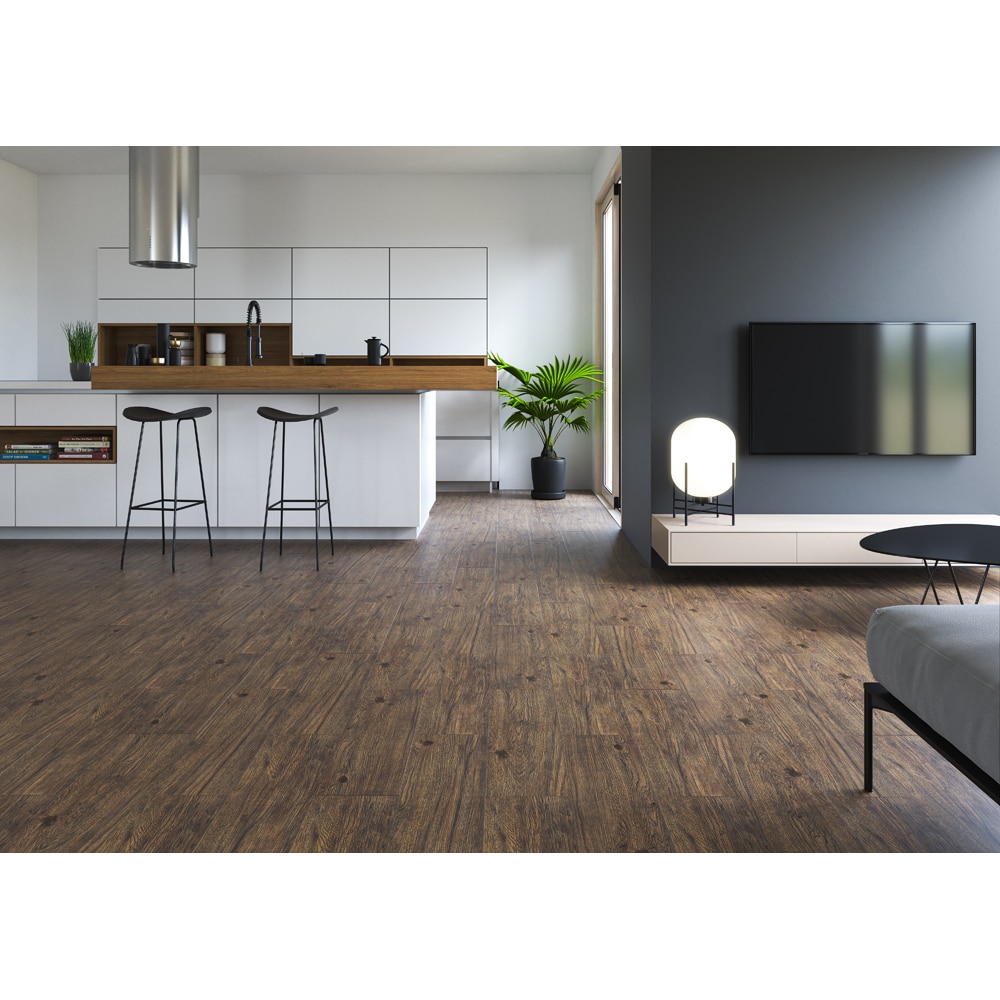 Gresie interior/exterior Cersanit Gryffin, 60 x 18.5 cm, 1 mp/cutie, maro