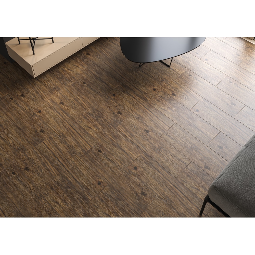 Gresie interior/exterior Cersanit Gryffin, 60 x 18.5 cm, 1 mp/cutie, maro