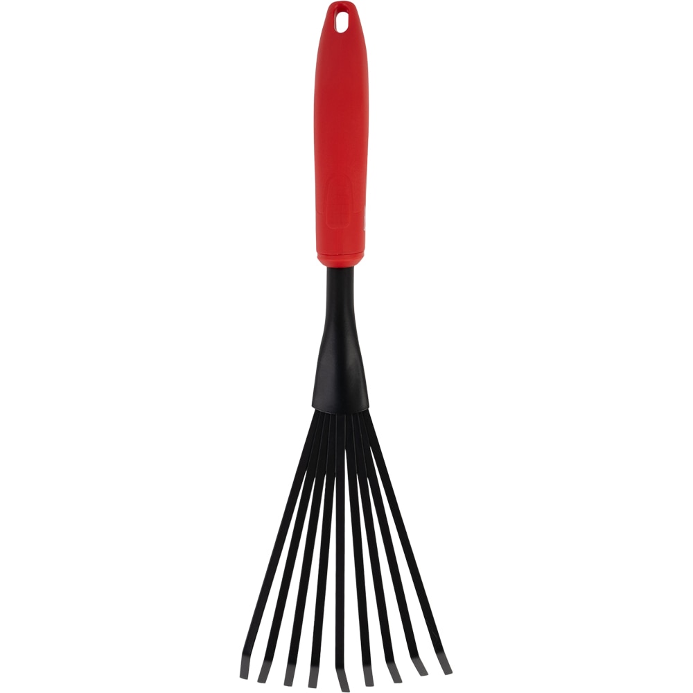 Mini grebla dreapta FORGE STEEL, otel, rosu-negru