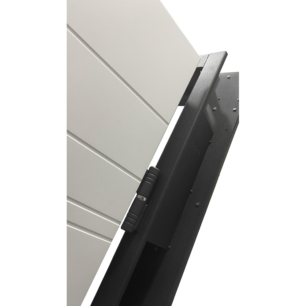 Usa exterior BELLA CASA BC700, fara geam, dreapta, metal, 77 x 194 cm, antracit-alb