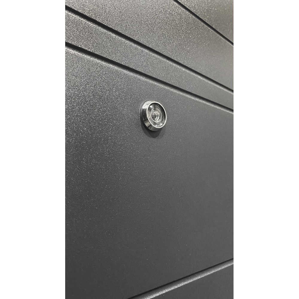 Usa exterior BELLA CASA BC700, fara geam, dreapta, metal, 77 x 194 cm, antracit-alb