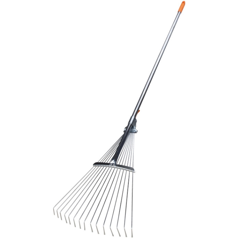 Grebla EvoTools, 150 cm, dinti flexibili, latime reglabila pana la 58 cm, otel galvanizat, argintiu