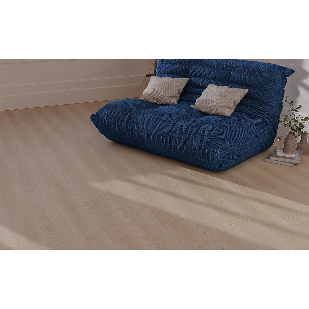 Parchet SPC REPUBLIC, stejar interior, 4.5 mm, 121.8 cm x 18.1 cm, maro, 2.205 mp/cutie