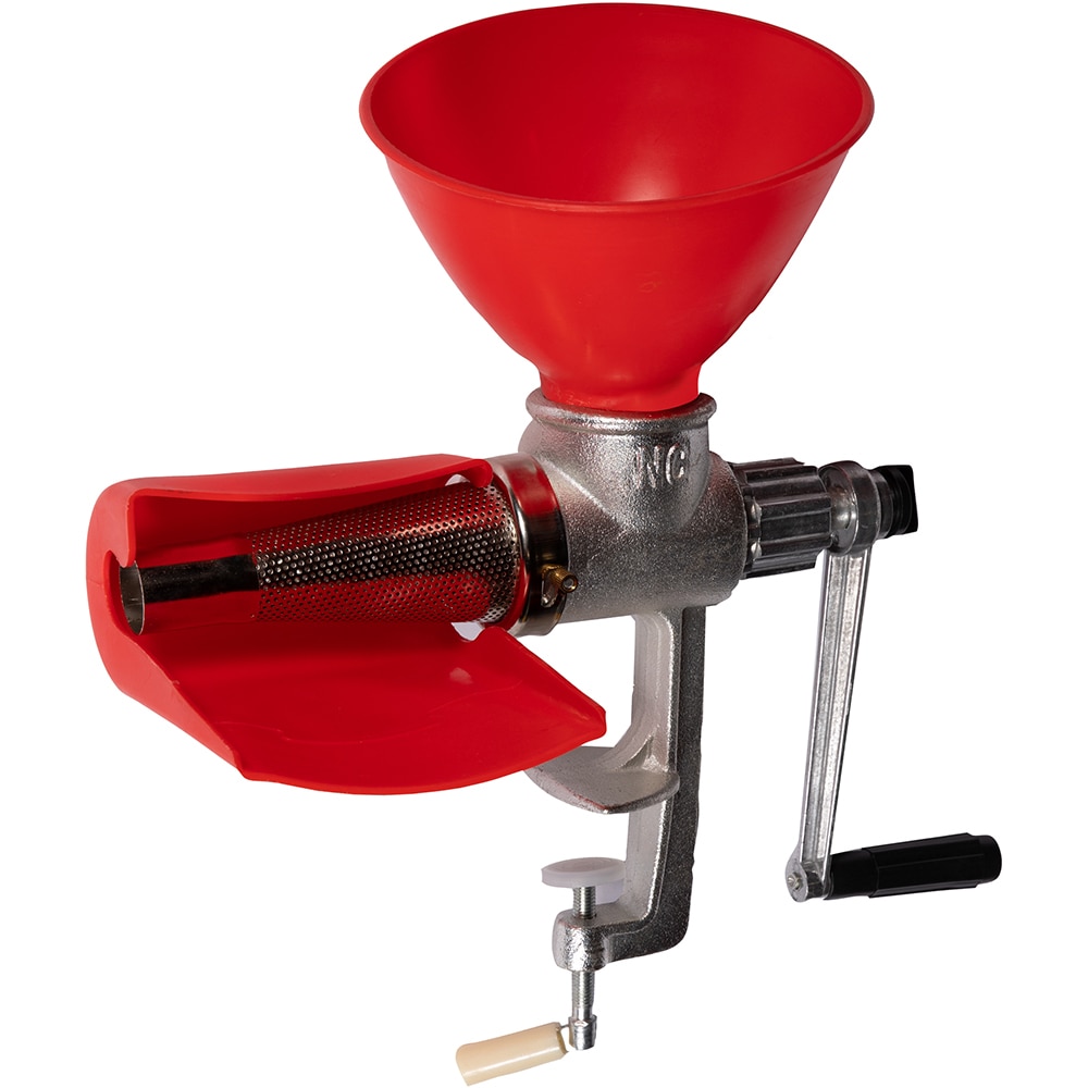 Masina de tocat rosii MICUL FERMIER, 1 sita, fonta, rosu