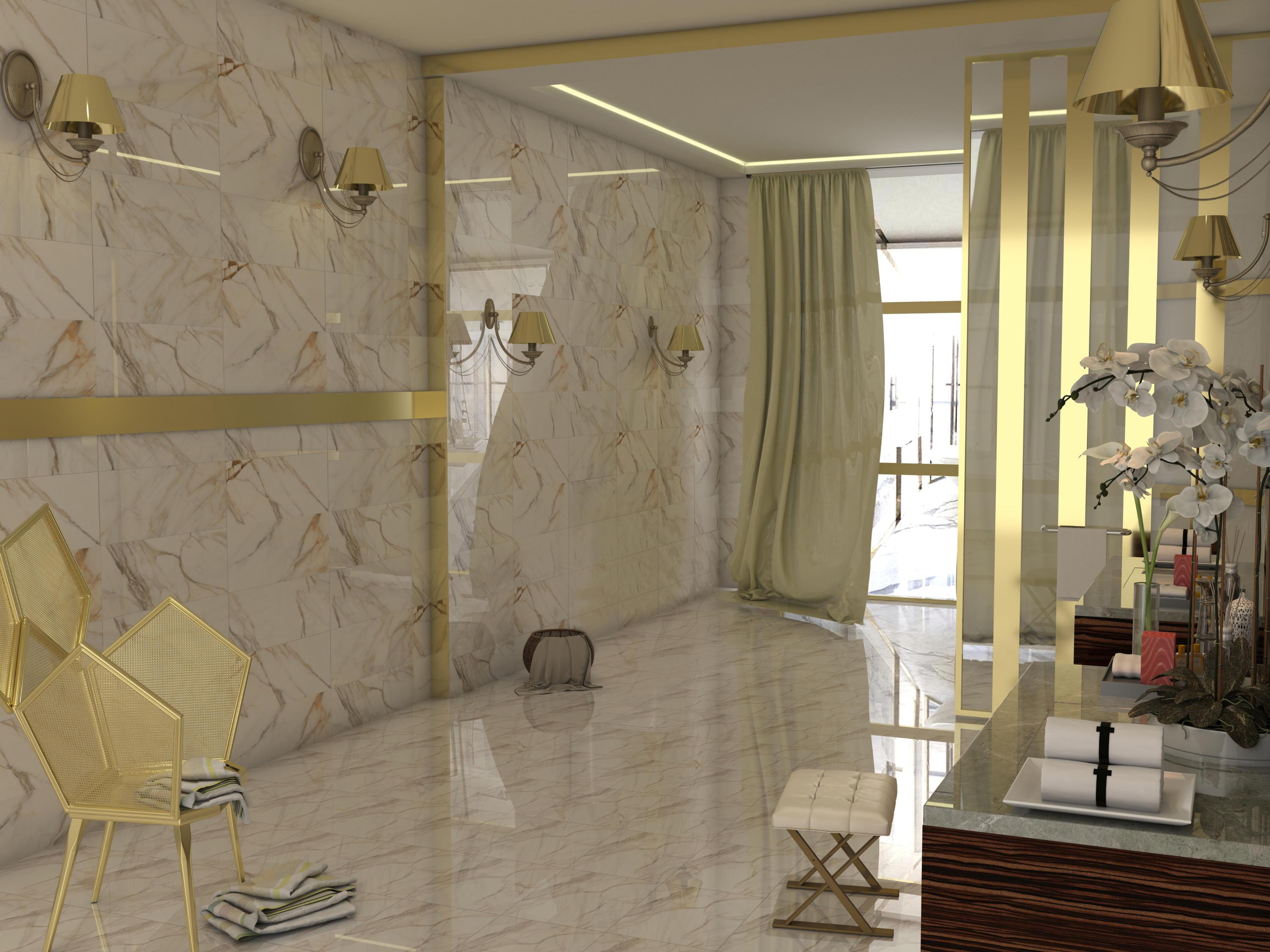 Gresie interior Alaska, bej, 42 x 42 cm, 2.1 mp/cutie, PEI 3