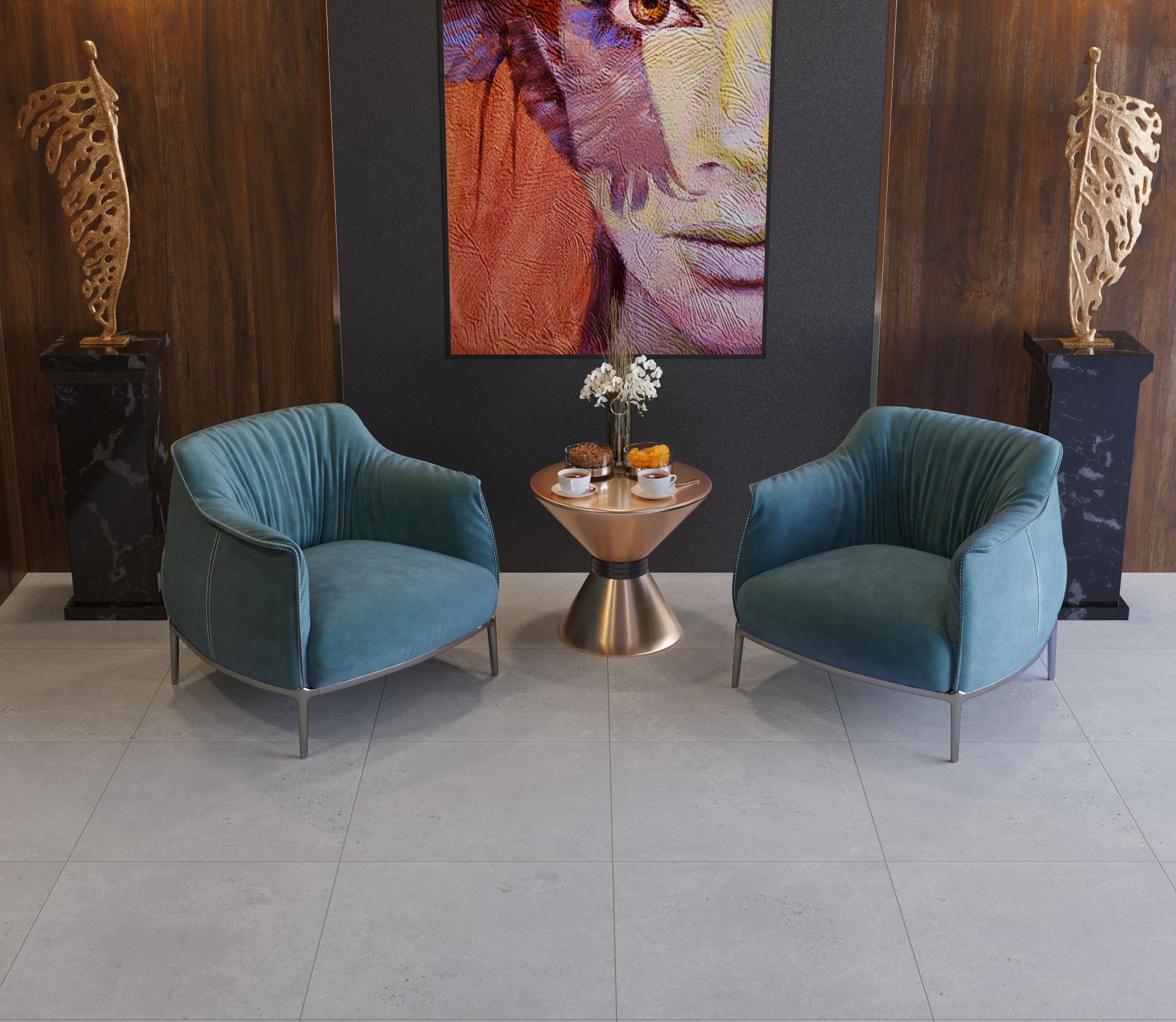 Gresie interior/exterior Walk, gri, portelanata, 60 x 60 cm, 1,44 mp/cutie, PEI 4