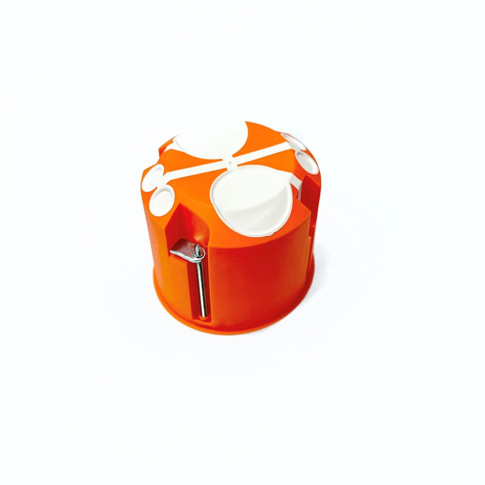 Doza BLASS ELEKTRO, rigips 47mm, IP54, portocaliu