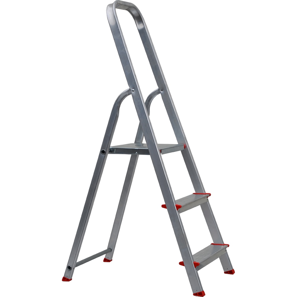 Scara pliabila STS, 3 trepte, 2.5m, aluminiu