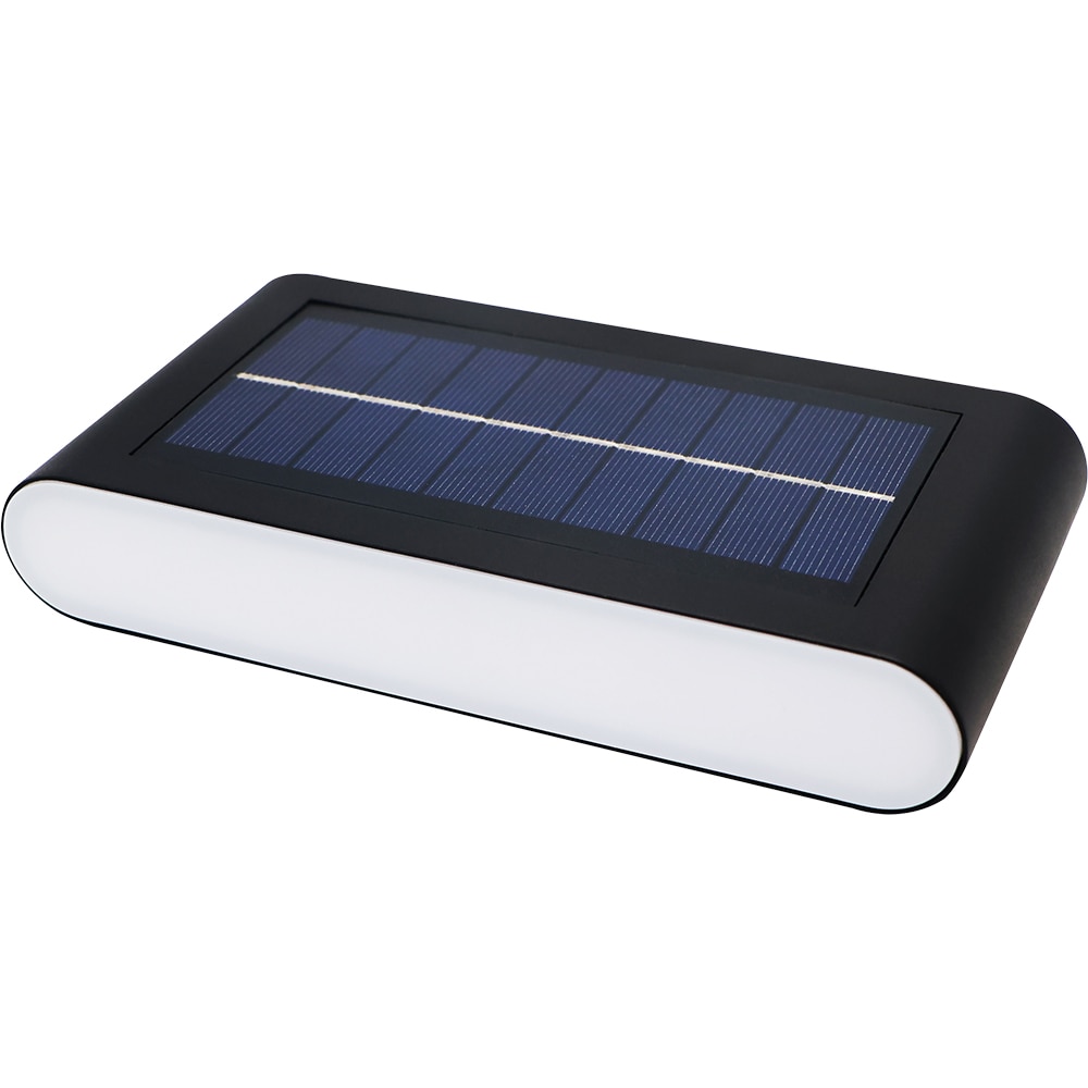 Aplica solara de Bridgelux, 0.5W, LED incorporat, negru