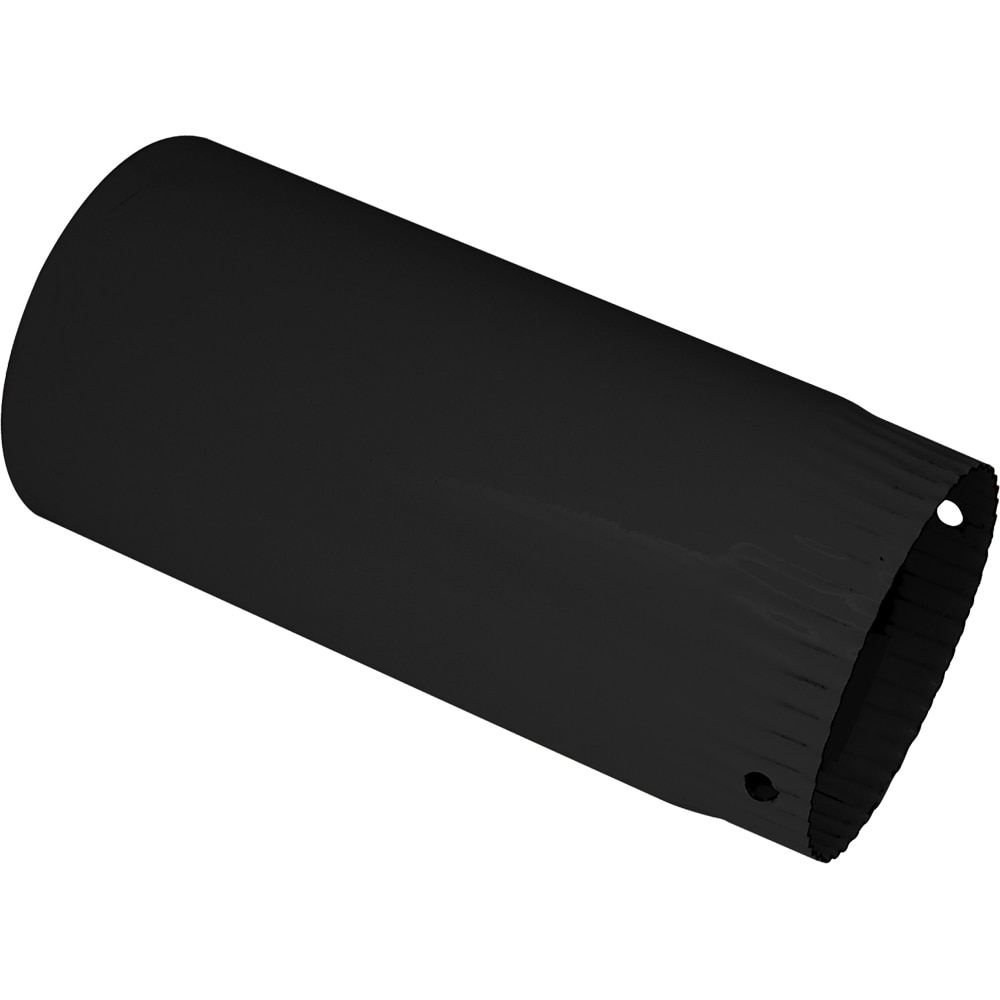 Burlan evacuare Evotools, L 90 cm, D 130 mm, 0.4 mm, negru