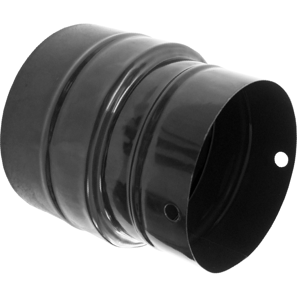 Reductie burlan evacuare fum Evotools, D 120-130 mm, negru