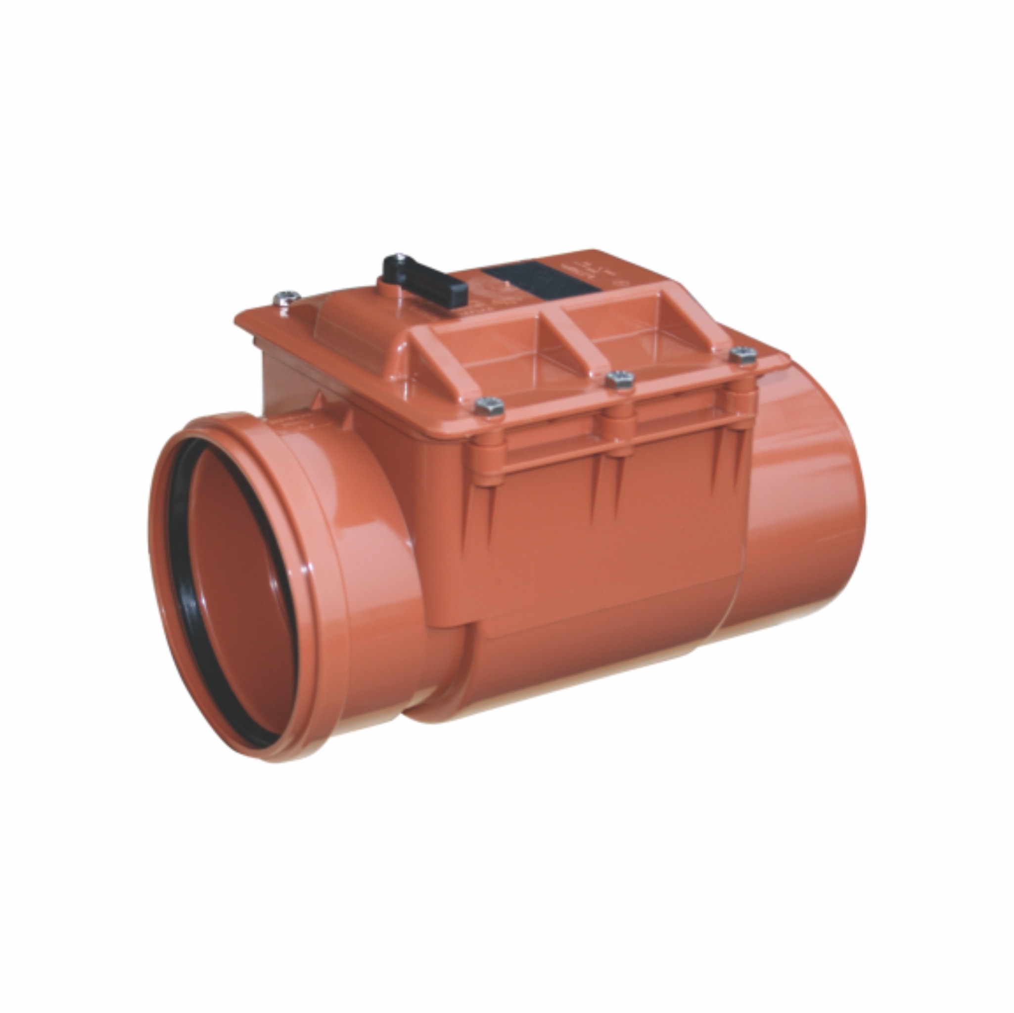 Clapeta antiretur VALPLAST, 200 mm, portocaliu