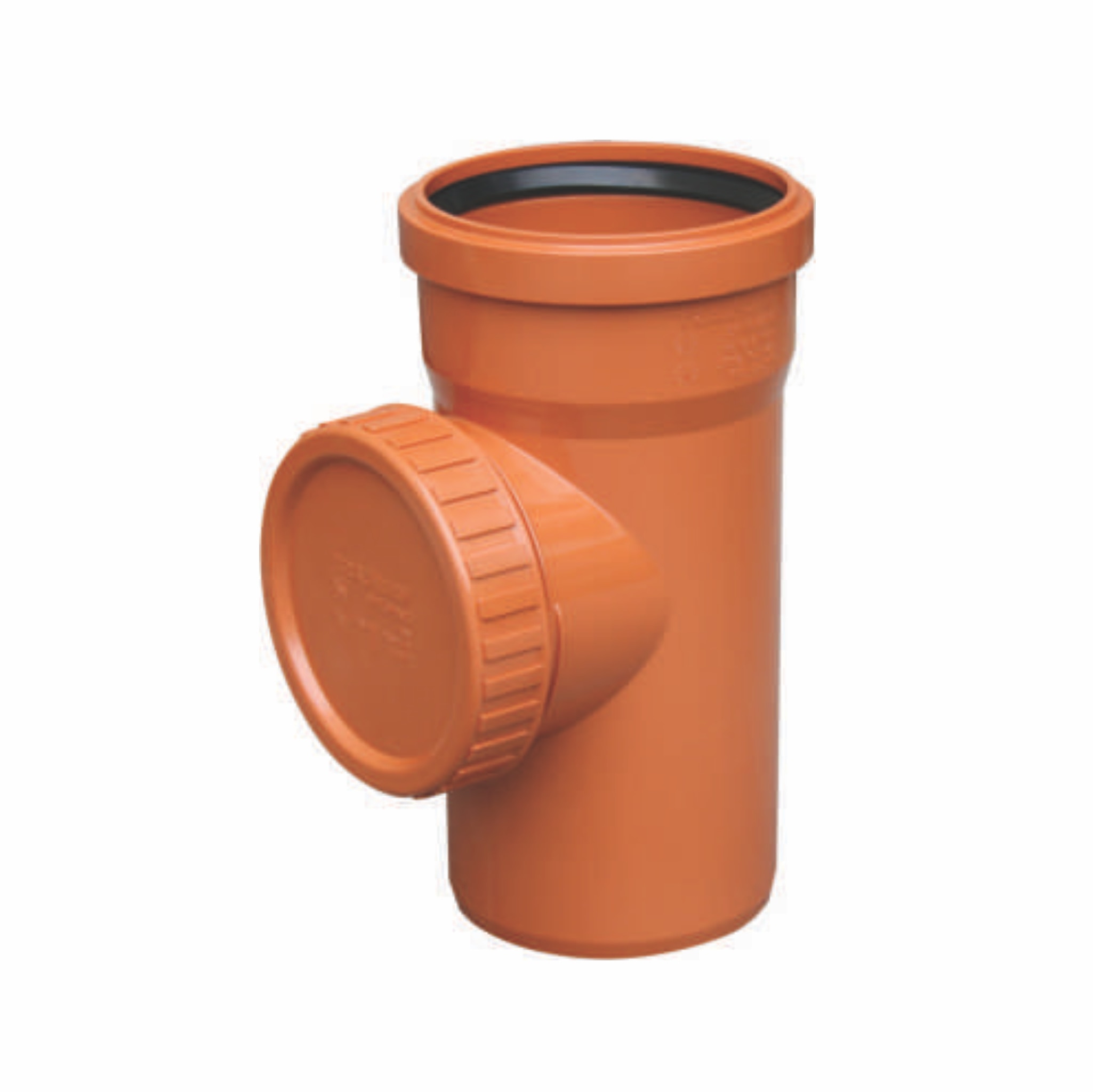 Piesa inspectie canal Valplast, PVC, D125 mm