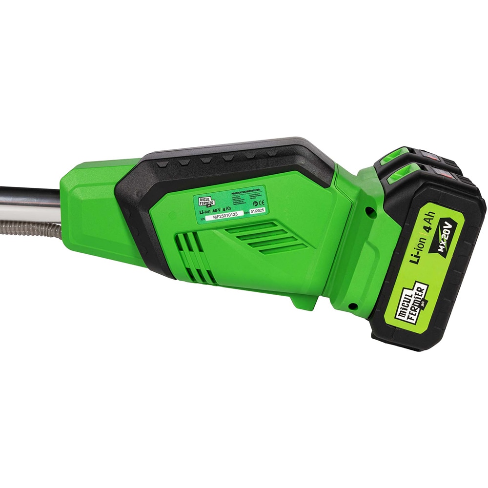 Motocoasa electrica MICUL FERMIER, 4 Ah, 20V, 42 cm, 2 acumulatori