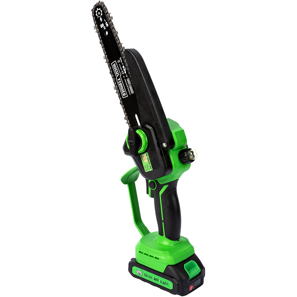 Mini drujba MICUL FERMIER, 20 V, 2 lame, 2 lanturi