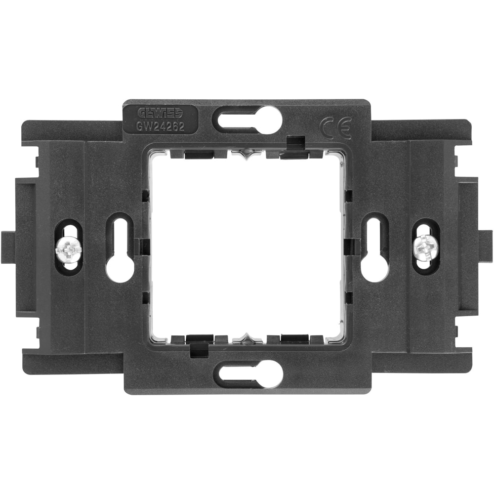 Suport fixare GEWISS GW24262DY01, 2 module, gri