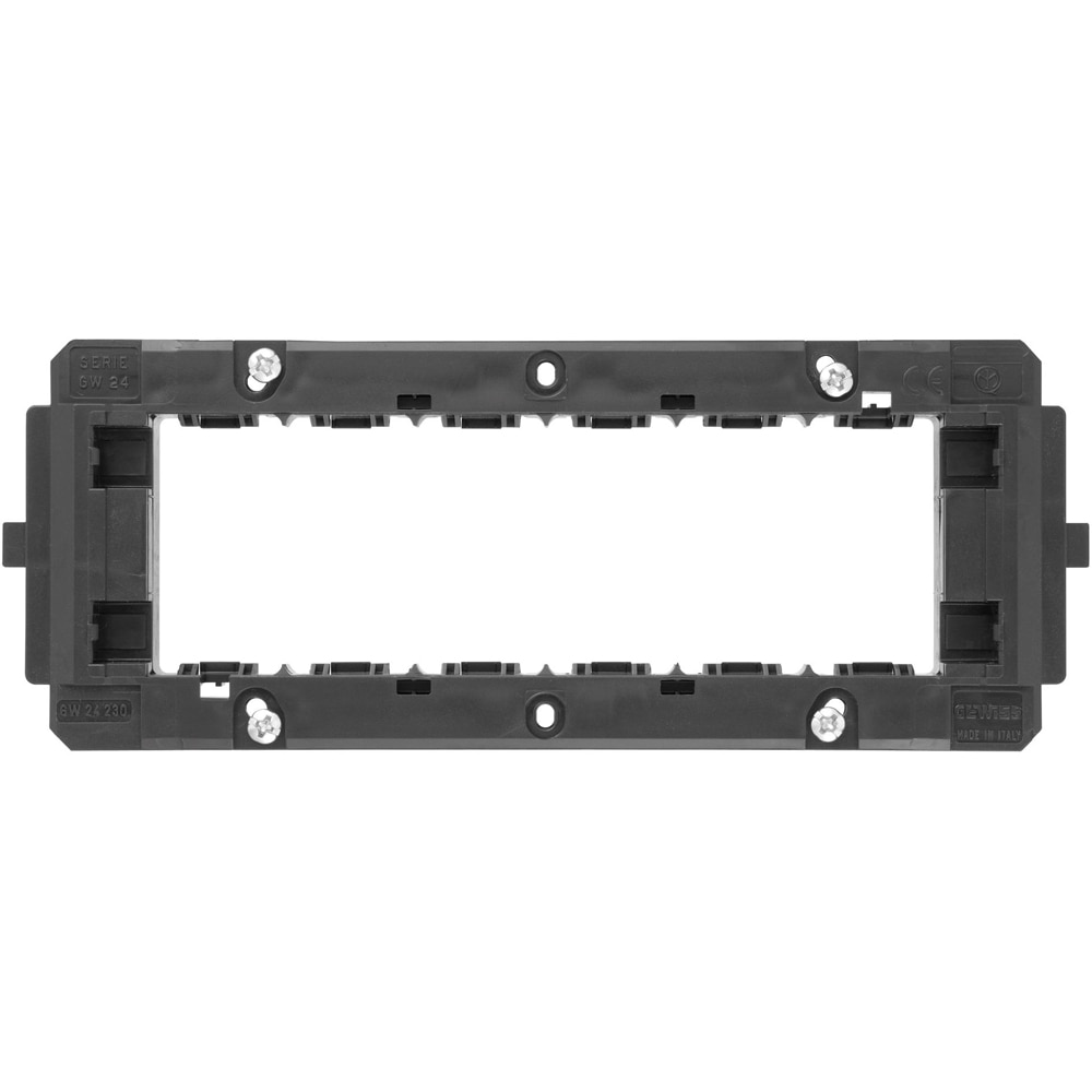 Suport fixare GEWISS GW24230DY01, 6 module, gri