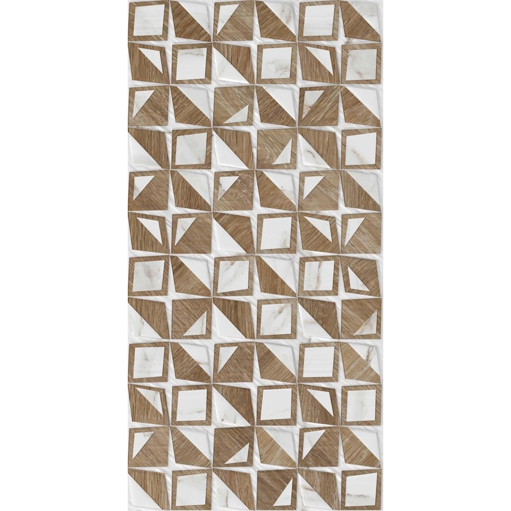 Faianta decor KAI Delphi stars, maro, 25 x 50 cm, 9 mm, 1.625 mp/cutie