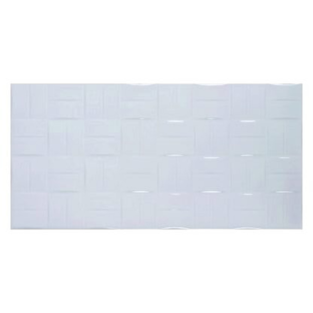 Faianta KAI Chic, alb, 25 x 50 cm, 9 mm, 1.625 mp/cutie