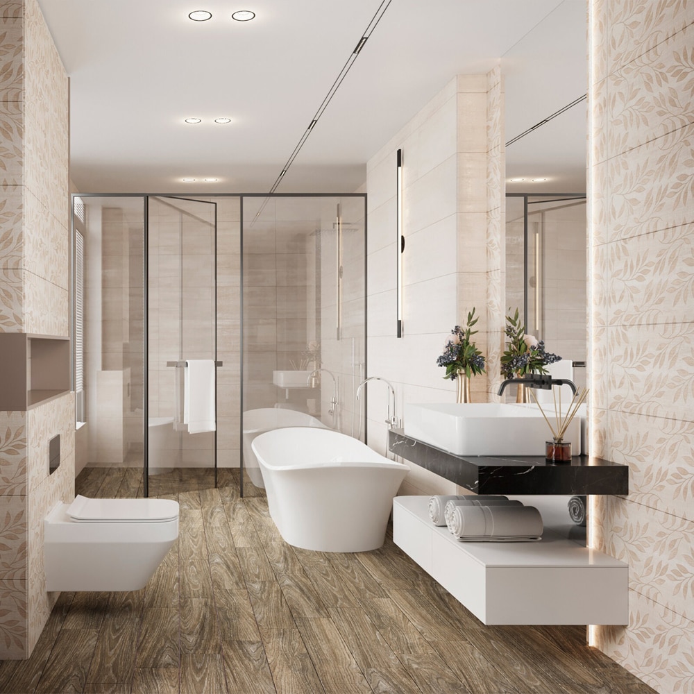 Faianta KAI Astra, crem, 30 x 60 cm, 9 mm, 1.62 mp/cutie