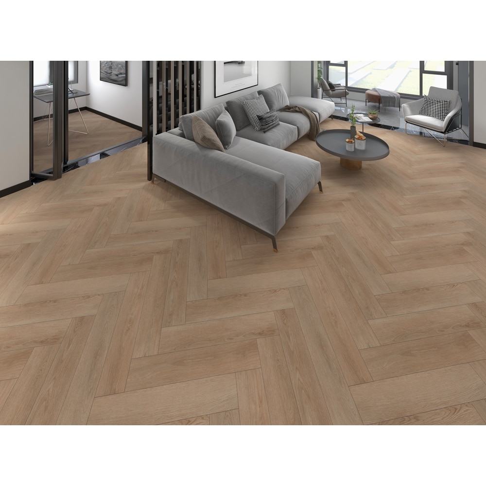 Parchet SPC AREA FLOORS Heringbone Canyon, 5mm, AC4, 1.8 m2 / pachet 