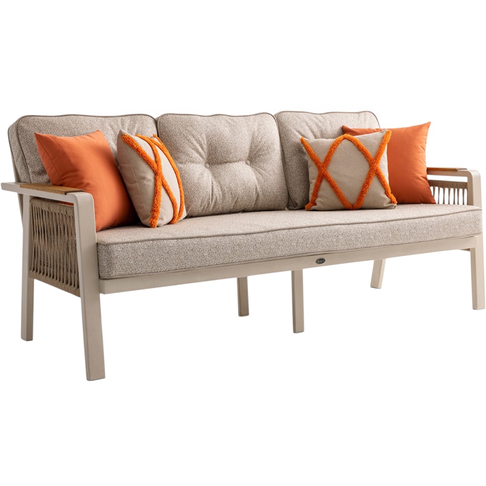 Set mobilier gradina Artemis, 4 piese, bej