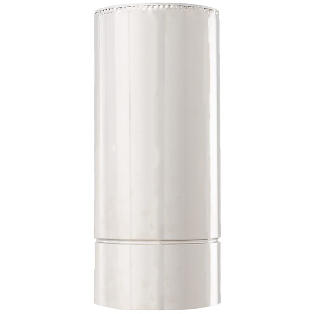 Burlan dublu perete VULCANO, 0.5 m, diametru interior-exterior 160-220 mm, inox