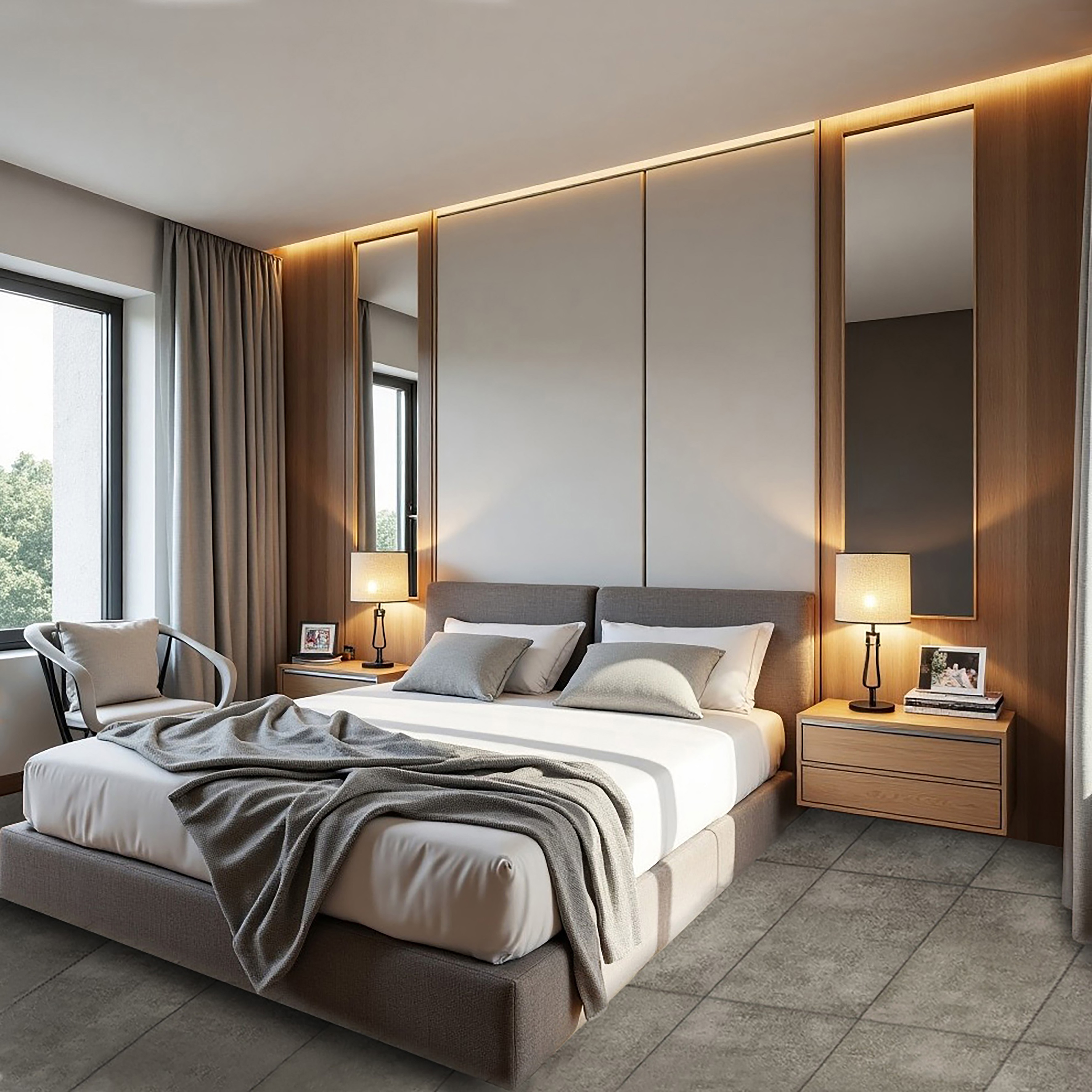 Gresie interior/exterior Betonico, antracit, portelanata, 120 x 60 cm, 1.44 mp/cutie, PEI 2