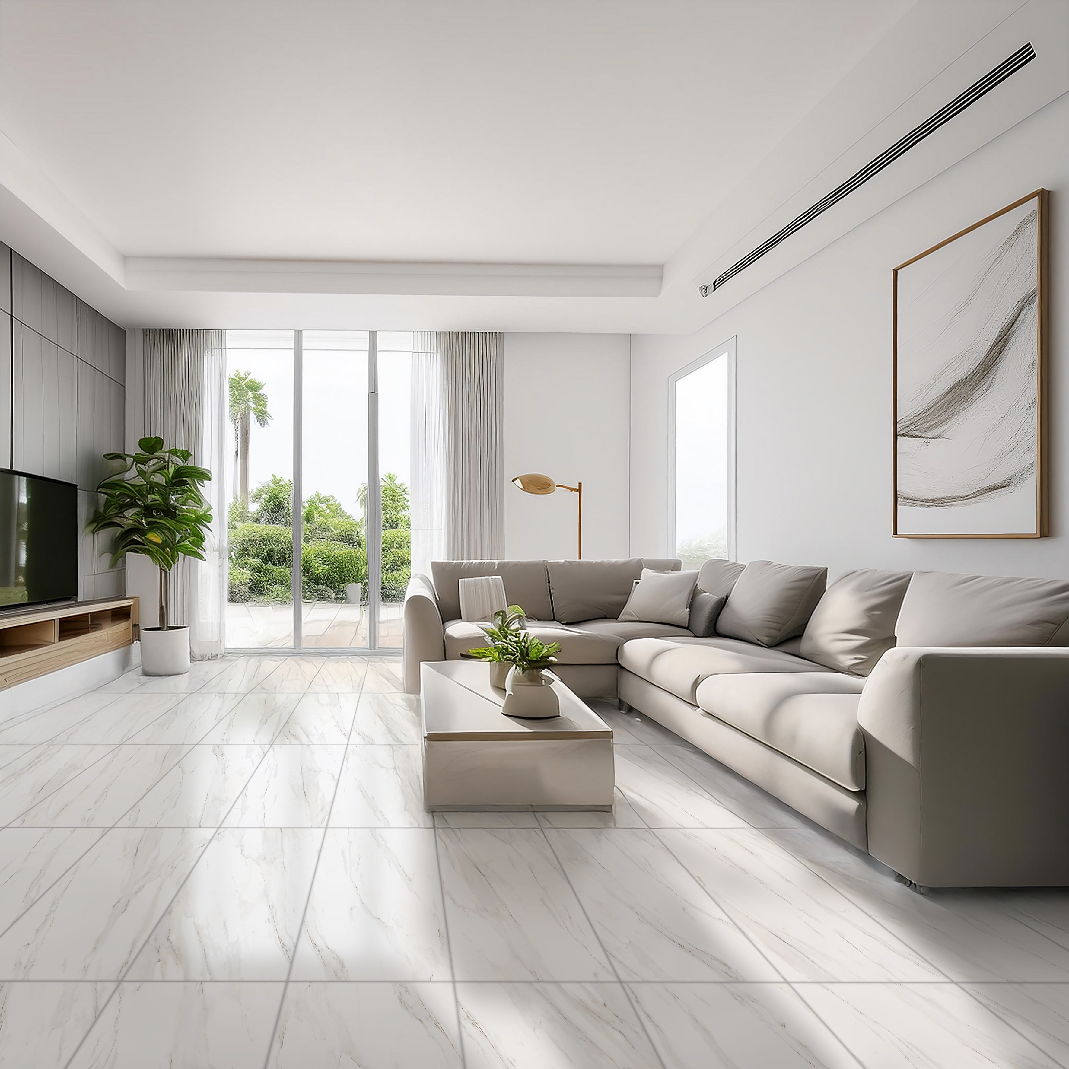 Gresie aurora soft light 60 x 120 cm, 8 mm 1.44m2/cutie