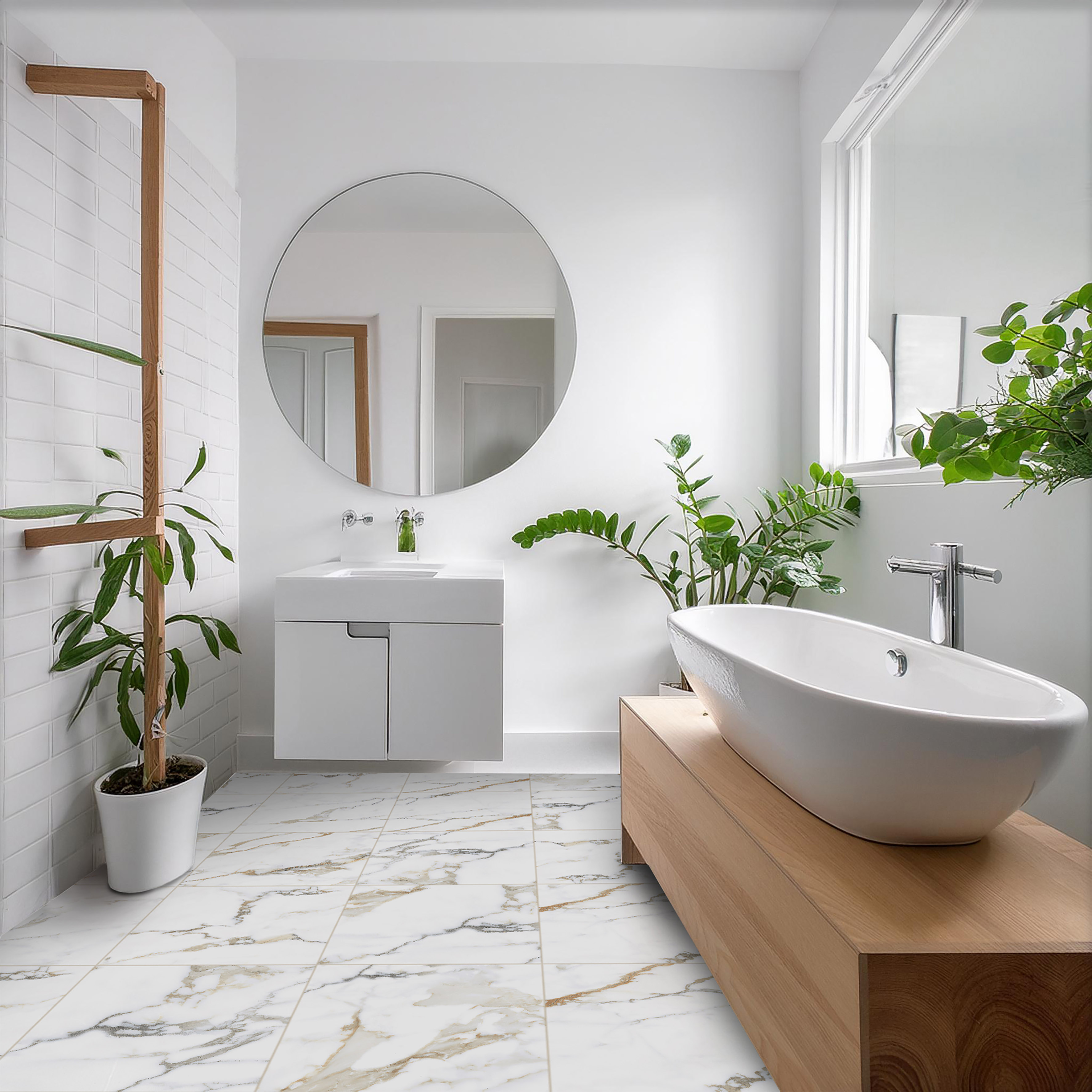 Gresie interior Olimp Mix, 45 x 45 cm, 8 mm, 1.25 mp/cutie