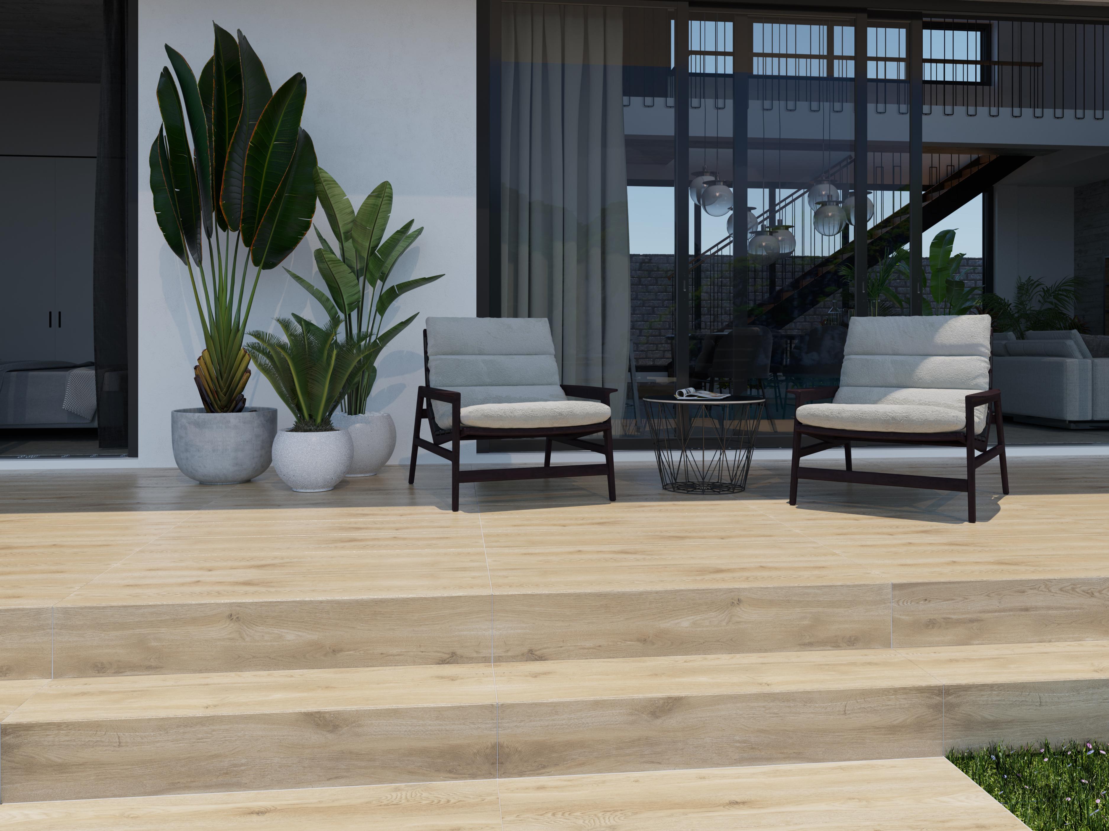 Gresie Kronewald, bej, 119.8 x 19.11 cm, 1.186 mp/cutie