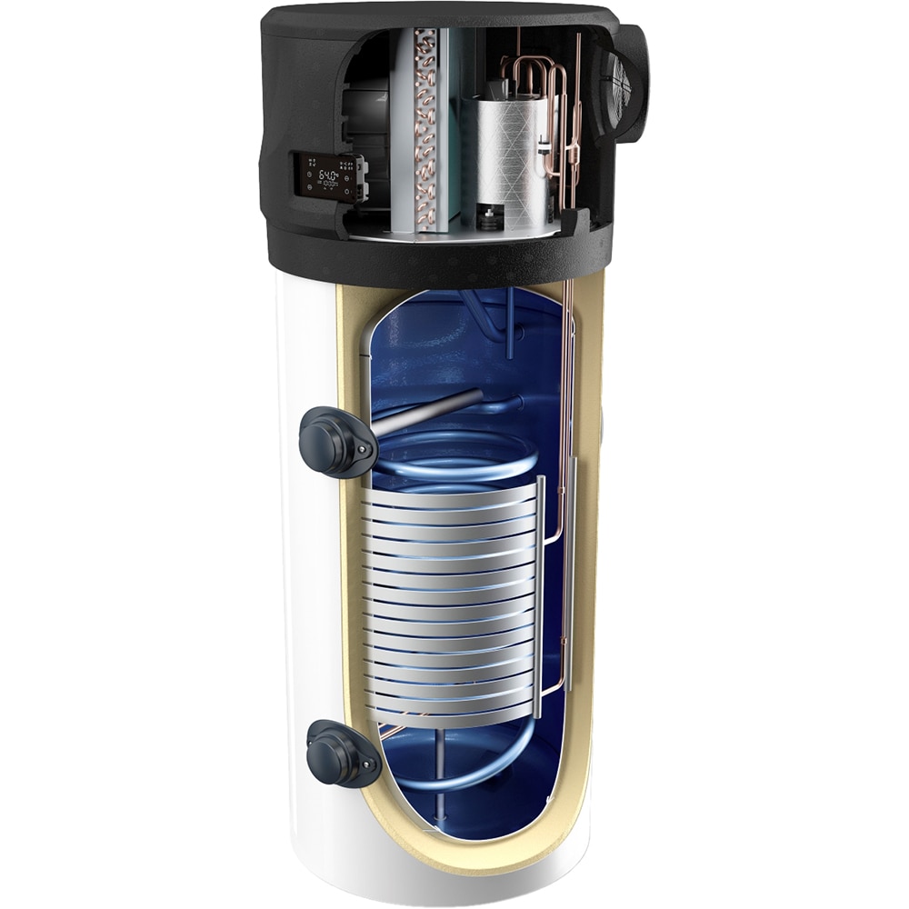 Boiler cu pompa de caldura TESY AquaThermica Pro HPWH 4.11FS 260 U 02, 260 l, alb