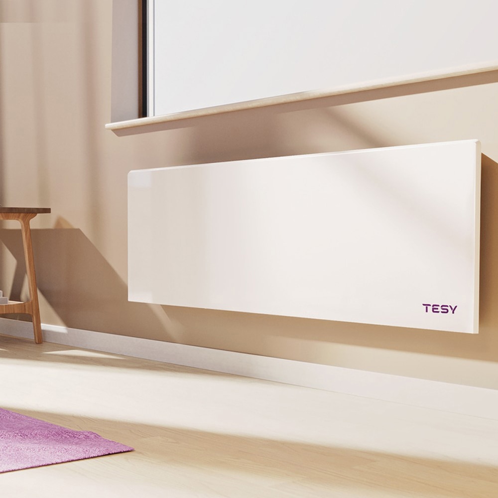 Convector TESY FinEco Cloud 304509, 2000W, Wi-Fi, Termostat reglabil, alb
