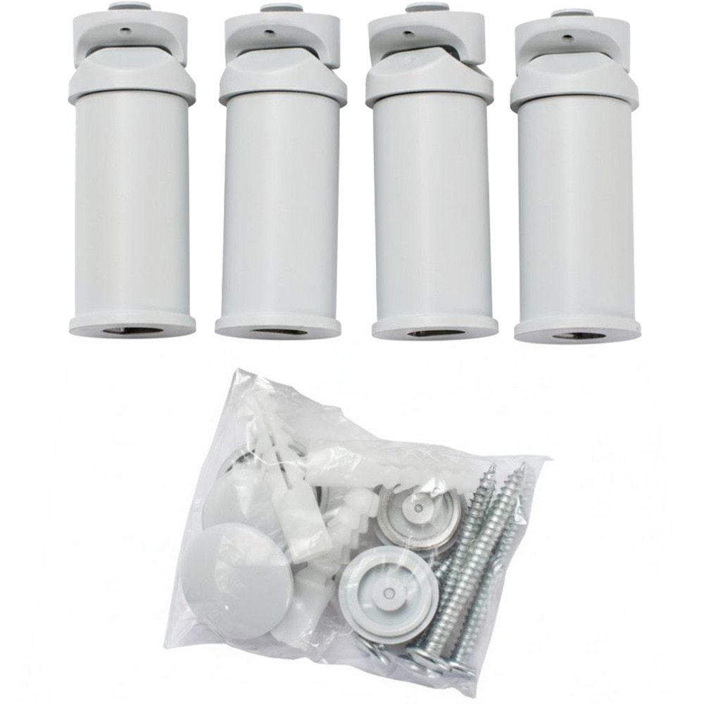 Set prindere radiator PP drept, otel, alb