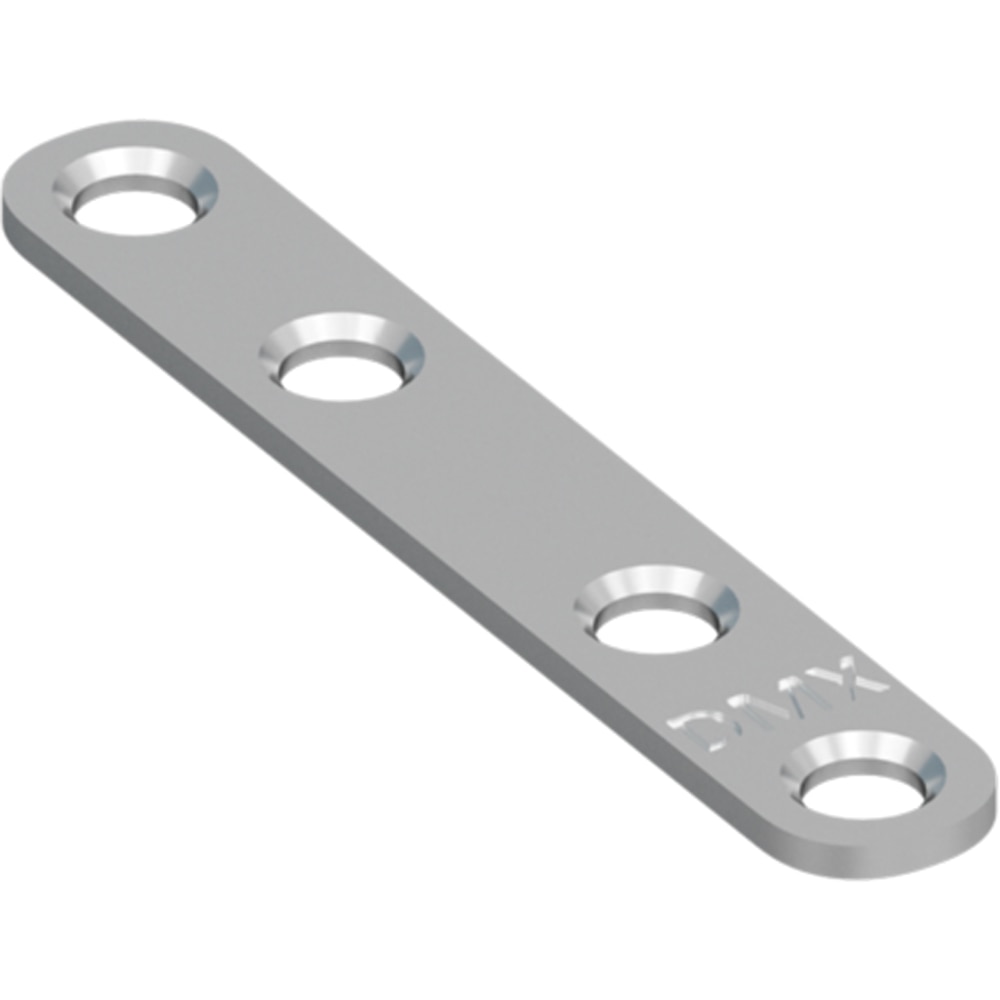Conector plat 76 DMX 4483314, otel, 76.5 x 13 x 2 mm