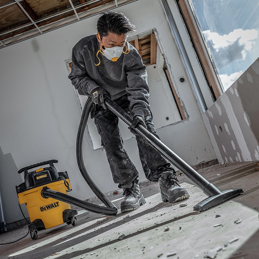 Aspirator umed/uscat DEWALT DXV20PC, 20l, 1050W, functie suflare, galben-negru