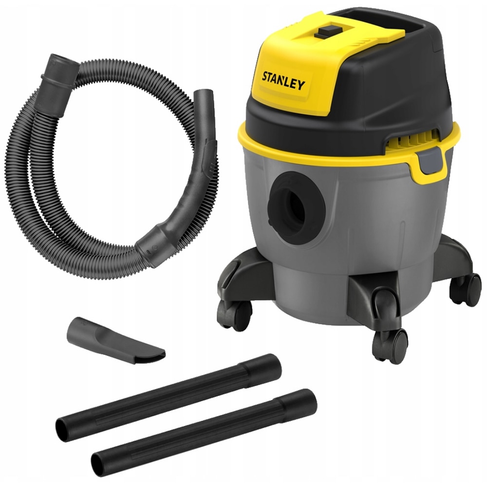 Aspirator umed-uscat Stanley SXVC15PE, 15l, 1000W, negru-galben