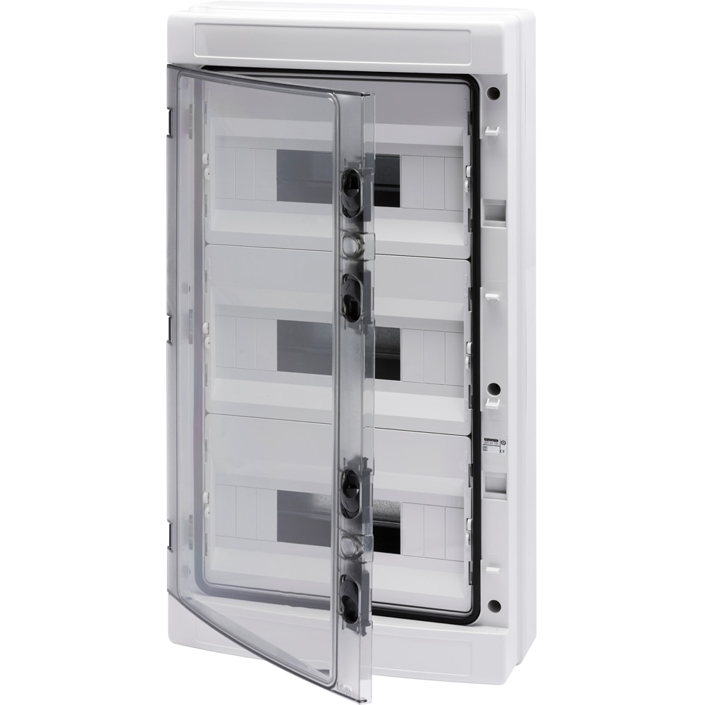 Cofret aparent GEWISS GW40105, 36 module, IP65, alb