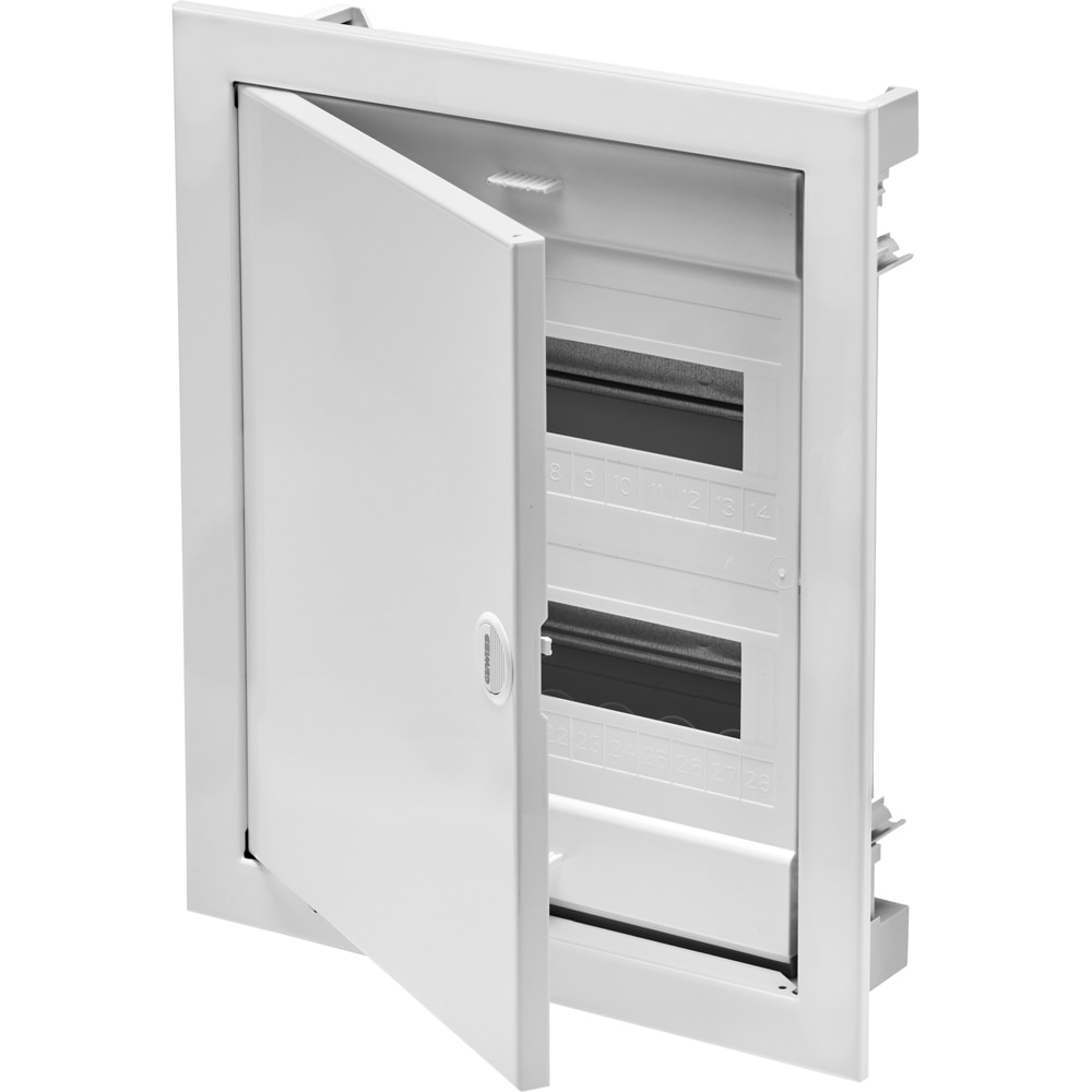 Cofret incastrat GEWISS GW40152N, 24 module, alb