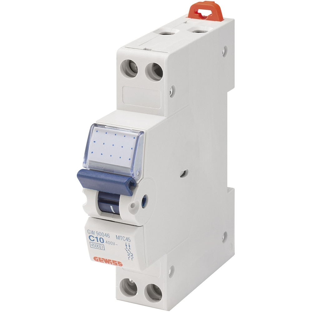 Siguranta automata GEWISS GW90350, bipolara, 25A, curba B, IP20, gri