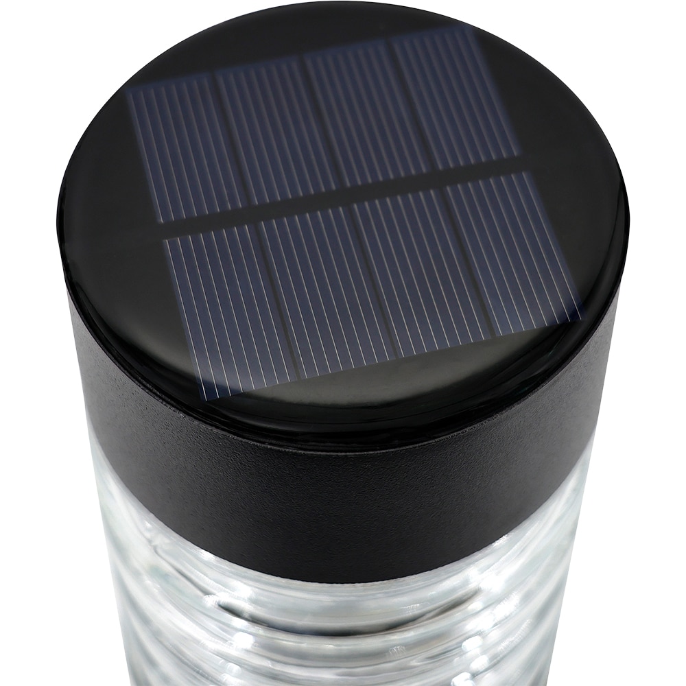 Lampa solara, 0.06W, LED incorporat, negru