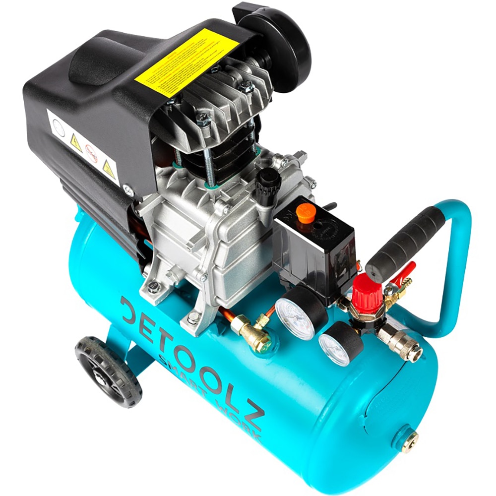 Compresor aer DETOOLZ DZ-C332, cu ulei, 24 litri, 1500W, 8bar