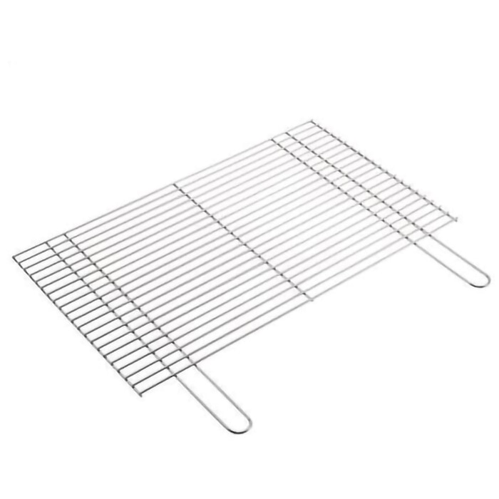 Gratar simplu LANDMANN 0189, 67 x 55 cm, otel, crom